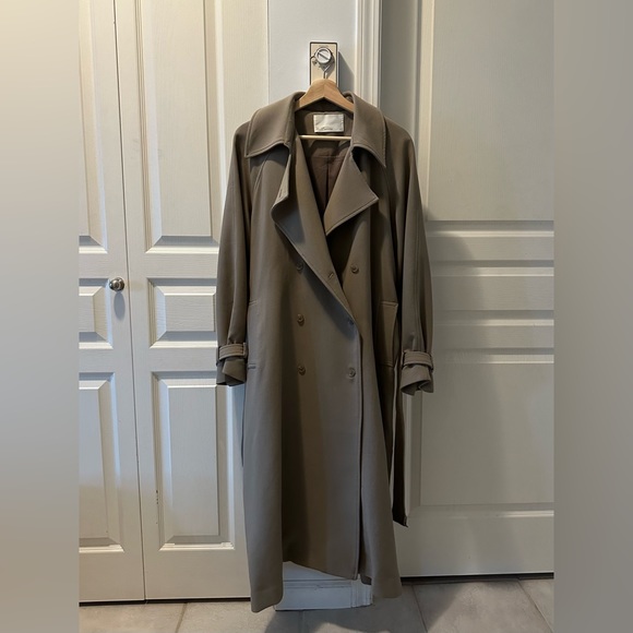OAK + FORT Oversized Trench Coat XS - Picture 1 of 6